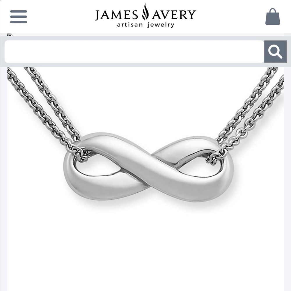 James Avery retiring infinity necklace